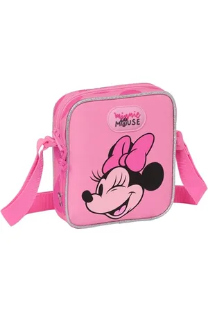 Safta MINNIE MOUSE LOVING Kleine Umhängetasche für Kinder, Kindertasche, ideal für Kinder von 5 bis 14 Jahren, bequem und vielseitig, Qualität und Stärke, 16 x 4 x 18 cm, , , Estándar, Casual