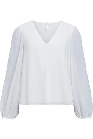 Object OBJMILA RE L/S V-Neck TOP NOOS