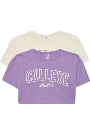 DeFacto Mädchen T-Shirt - Trendige T Shirts für Kinder - Mädchen T-Shirts für Mädchen -Tshirts Mädchen