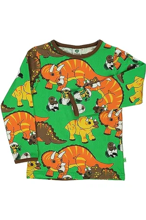 Småfolk T-Shirt LS. Dinosaur