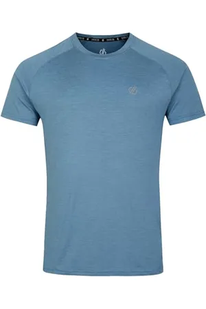 Dare 2B Herren Persist T, leicht, superweich, mit reflektierenden Details Yoga-Shirt, Coronet Blue Marl, XXL