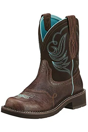Ariat Heritage Dapper Fatbaby Western Boot-Damen Leder Westernstiefel, Royal Chocolate Fudge, 37 EU