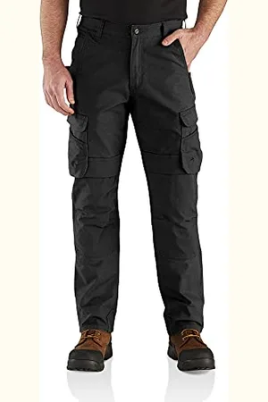 Carhartt Herren Full Swing Steel Cargo Pants, Black, W42/L30