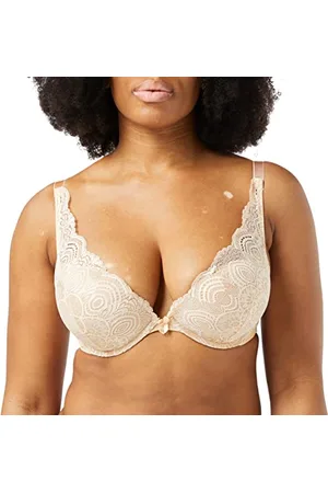 Wonderbra Damen Cleavage Triangle Bra Push-Up-BH, , 85D EU