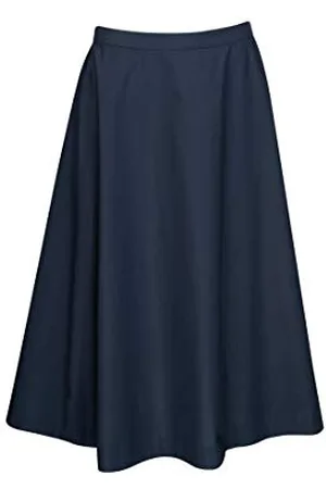 Seidensticker Damen Midi-100% Baumwolle Rock, , 34