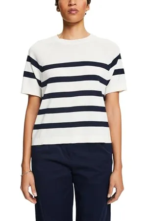 ESPRIT Damen 024ee1i320 Pullover, 112/Off White, XS