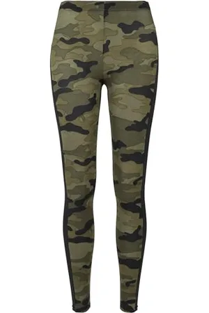 Urban classics Damen Dames Camo Streep Leggings, , L EU