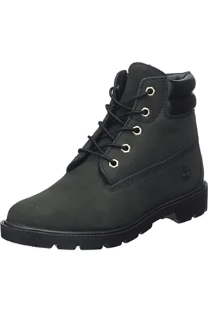 Timberland 6 Inch WR Basic (Junior) Ankle Boot, Black, 36 EU
