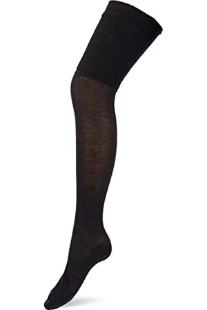 Falke Damen Overknee-Socken No. 3 W Ok Wolle Seide lang einfarbig 1 Paar, , 39-40