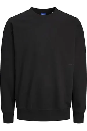JACK & JONES Male Sweatshirt mit Rundhals Einfarbig Sweatshirt mit Rundhals