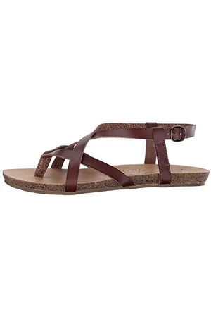 Blowfish Blowfish Granola Damen-Sandalen, flach, Braun - - Größe: 38.5 EU