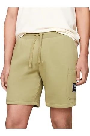 Tommy Hilfiger Herren Sweatshorts Flag Logo Badge Kurz, , M