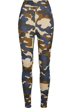 Urban classics Damen Leggings Ladies High Waist Tech Klassische Hose, , XXL