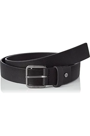 Calvin Klein Herren Gürtel Ck Concise PQ 3.0 cm Ledergürtel, , 85 cm
