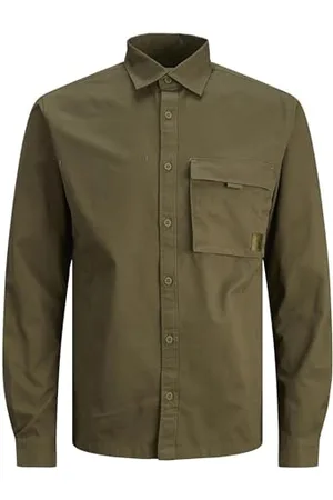 JACK & JONES Herren Jcodust Shirt Ls Sn Poloshirt, ,L