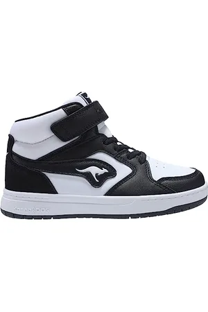 KangaROOS K-CP Hogan EV Sneaker, Jet Black/White, 28 EU
