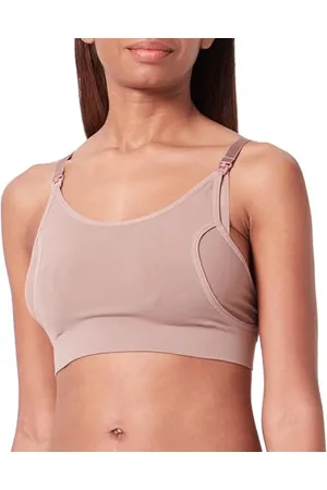 Noppies Maternity Damen Mae Seamless Sensil Pumping Bra BH, Deep Taupe-N133, XS/S