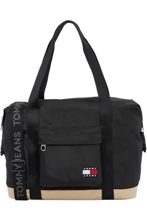 Tommy Hilfiger Herren Duffle Bag Tasche Daily Weekender, Schwarz (Black), Einheitsgröße