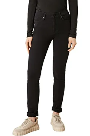 QS by s.Oliver Skinny Jeans IZABELLl BI Stretch hoher Bund 2110558-40-99Z8blackstre-L30