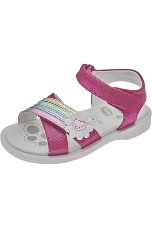 chicco Sandalen met Dubbele Klittenband Fuchsia, Comfortabel, Lichtgewicht, Flexibel en Atmungsaktive, Mädchen, Entworfen in Italien