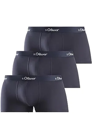 QS by s.Oliver Hipster Basic 3er-Pack für Herren,Größe XL,Farbe