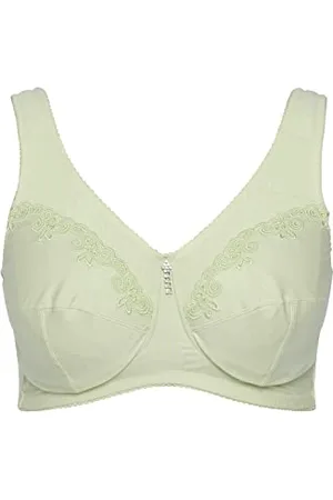 Ulla Popken Damen Entlastungs-BH, ohne Bügel, Strassanhänger, Cup C - G BRA, , 100C