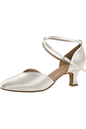 Diamant 105-068-092 Damen Tanzschuhe - Standard & Latein, (White), 38 EU (5 UK)