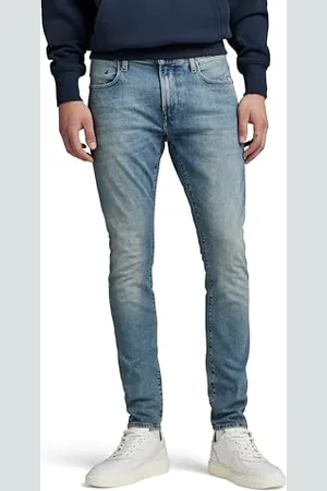 G-Star Herren Revend FWD Skinny Jeans Blau 38W / 34L