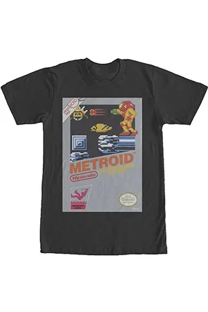 Nintendo Herren Vintage Metroid T-Shirt, , L