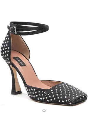 Pinko Damen Heu Dekollet Satin Full Stra Pumps, , 40 EU