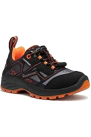 Garsport Unisex IENA Low WR Trekking Shoe, SCHWARZ/ORANGE, 36 EU