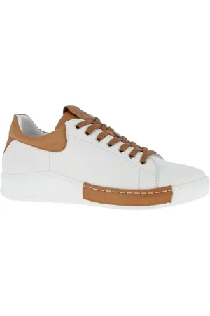 Charlotte Of Sweden Damen Sneaker, weiß/braun, 38 EU