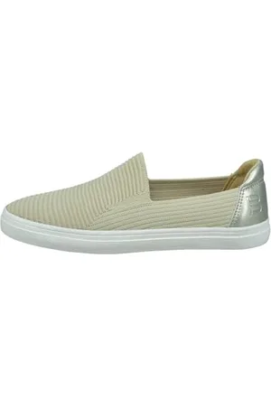 Bagatt TT. D31-AKD60 Damen Slipper, Beige / Gold, 42 EU