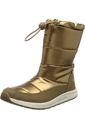 KangaROOS Damen K-WW Luna RTX Stiefel, Bronze/metallic, 38 EU