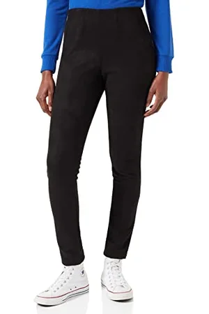 Joe Browns Damen Basic Suedette Leggings Jogginghose, Black, 6