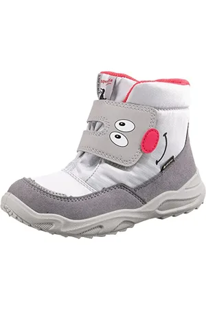 Superfit Baby-Mädchen Glacier Schneestiefel, HELLGRAU/PINK 2500, 20 EU