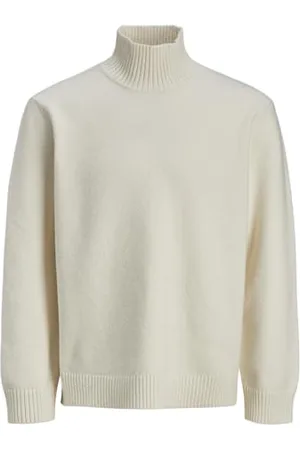 JACK & JONES JACK&JONES Herren Jorsoft Knit High Neck Strickpullover, , Large