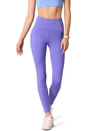 Amazon Damen Active Sculpt Workout Leggings in voller Länge mit hohem Bund und Taschen (in Übergröße erhältlich), , 5XL Große Größen