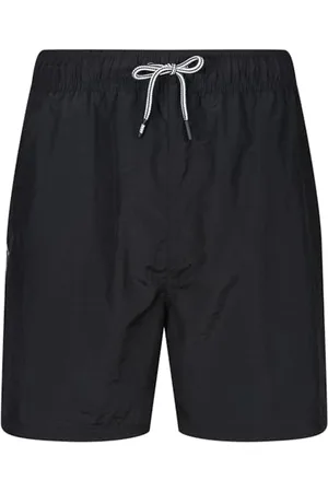 DKNY Herren Shorts in mit seitlichen Band-Details, Polyester, schnelltrocknend Badehose, M