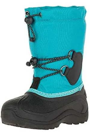 Kamik Mädchen Southpole4 Winterstiefel, Grau/Teal, 27 EU