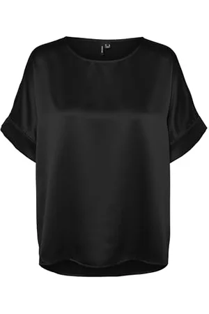 VERO MODA VMMERLE 2/4 O-Neck TOP WVN GA NOOS