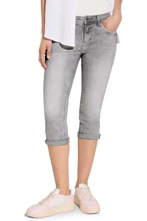 Street one Damen A377257 3/4 Jeans Low Waist, , 27W / 22L