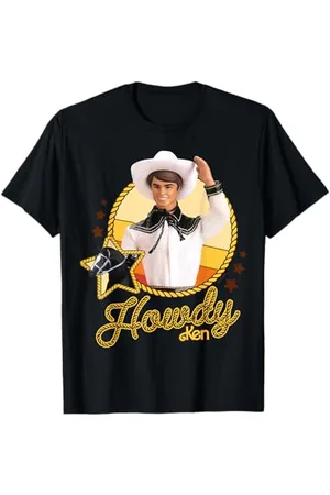 Barbie Howdy Ken Western Cowboy Puppe mit Pferd T-Shirt
