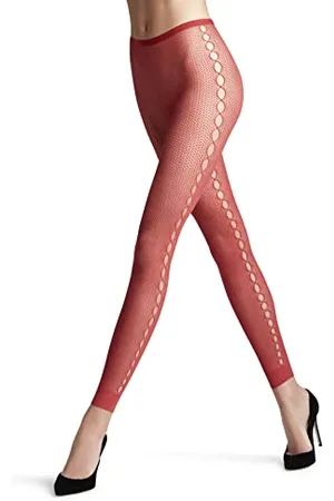 Falke Damen Leggings Supersize Net W LE transparent gemustert 1 Stück, , S-M
