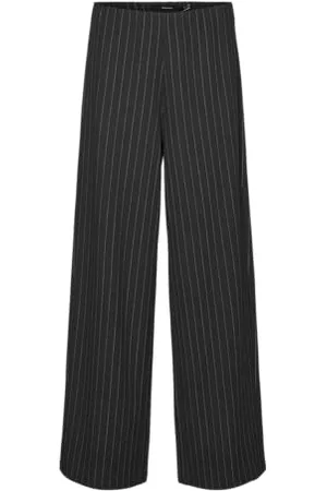 VERO MODA Damen Vmberlin My Mw Wide Print Pant Noos Hose, , L / 32L
