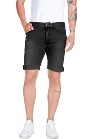 Replay Herren Jeans Shorts RBJ 901 Tapered-Fit mit Comfort Stretch, (Grau), 40