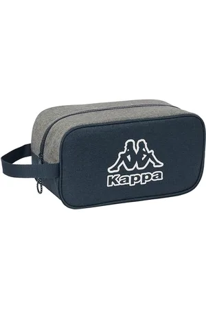 Safta Kappa Dark Navy - Mittelgroßer Hausschuhe, Mehrzwecktasche, Sport, Außerschule, Fußball, bequem und vielseitig, 29 x 14 x 15 cm, Grau/Marineblau Melange, Grau/Marineblau meliert, Estándar