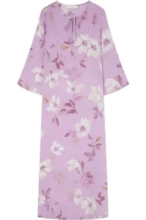 Women secret Damen Floral Kaftan Dress Nachthemd, , L