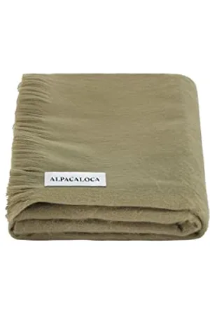 Alpaca Loca 406 Cigar Brown Scarf, , One Size