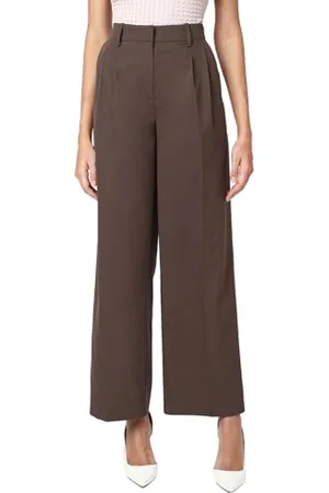 VERO MODA Damen Vmnila Mw Loose Dad Pant Noos Stoffhose, , 42W x 30L